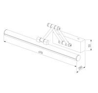 Подсветка для картин Elektrostandard Monza LED 40128/LED бронза 4690389198427 a064138