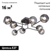 Потолочная люстра Vitaluce V4795-1/8PL