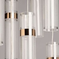 Каскадная люстра De Markt Конти 488013010