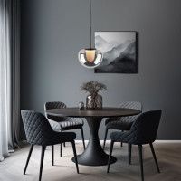 Подвесной светильник Eurosvet Twice 90325/1 черный a065922