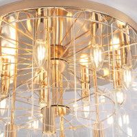 Потолочная люстра Eurosvet Claire 60170 золото Smart a070628