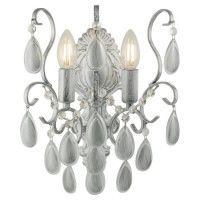 Настенный светильник AM Group MONICA AP2 SILVER