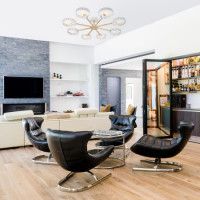 Люстра на штанге Escada Banjo 679/8P White