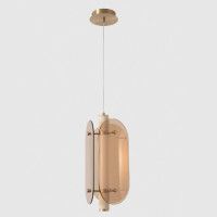 Подвесной светильник Crystal Lux AMARILLO SP18W LED BRASS