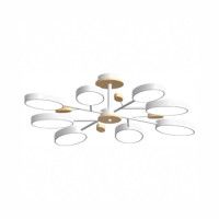 Люстра на штанге LED4U L3221-850 WH