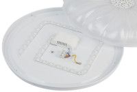 Потолочный светильник ЭРА Классик SPB-6 Muze 48W-5K WH+CH 5000К Б0070187