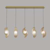 Подвесной светильник Delight Collection MD24030035-5B brass/amber