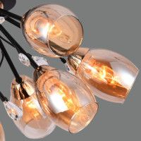 Потолочная люстра Illumico IL1284-10CPA-29 BK GD