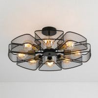Люстра на штанге Arte Lamp Maasym A7044PL-8BK