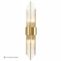 Настенный светильник Crystal Lux ATENTO AP2 BRASS/TRANSPARENTE