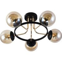 Люстра на штанге Reluce 01344-0.3-05 BK+FGD