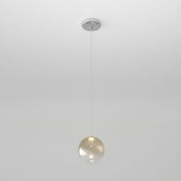 Подвесной светильник Eurosvet Wonder 50232/1 LED янтарный a058637