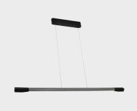 Линейный подвесной светильник Italline IT013-6020 black/silver 3000K