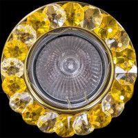 Встраиваемый светильник Reluce 01714-9.0-001MN MR16 GD/CL+YL