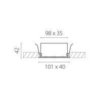 Встраиваемый светильник Lightstar Guarda 082146