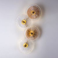 Настенный светильник Arte Lamp Ajour A1258AP-4PB