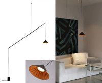 Подвесной светильник Italline IT03-1429 black/orange