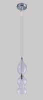Подвесной светильник Crystal Lux Iris SP1 B Transparent
