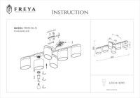 Потолочная люстра Freya Bice FR5101-CL-06-CN