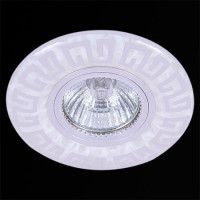 Встраиваемый светильник Reluce 09504-9.0-001MN MR16+LED3W WH/CR