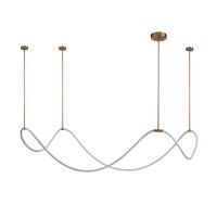 Подвесной светильник Delight Collection 10521P brass/white