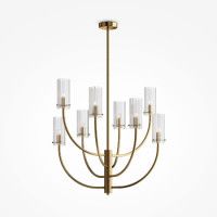 Люстра на штанге Maytoni Arco MOD223PL-08BS