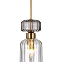 Подвесной светильник Escada Gloss 1141/1S Antique copper/Smoke/Clear