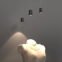 Подвесной светильник Eurosvet Piccolo 50248/1 LED черный a061423