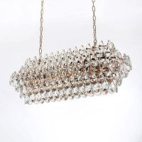 Подвесная люстра Modelux premium ML.8861.17P GD