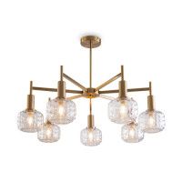 Люстра на штанге Freya Fero FR5366CL-07BS