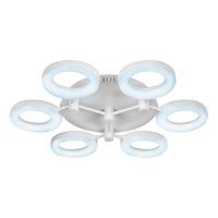Потолочная светодиодная люстра iLedex Jomo FS-014-X6-(B) 72W WH