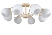 Люстра на штанге Natali Kovaltseva 75146/8C BEIGE GOLD