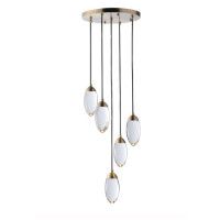 Каскадная люстра DeLight Collection Celestial MT8848-5H brass