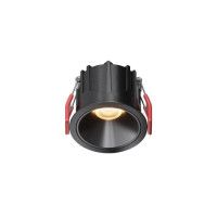 Встраиваемый светильник Maytoni Alfa LED DL043-01-10W2.7K-RD-B