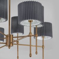 Люстра на штанге Eurosvet Notturno 60162/8 латунь Smart a065666