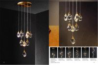 Подвесной светильник iLedex Oxygen 9701P/5R BR