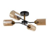 Люстра на штанге Escada Vertigo 1131/4P Black/Gold