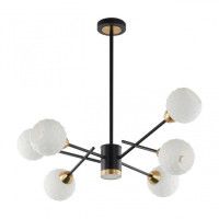 Люстра на штанге Arte Milano Neapolis 278408/6+1 BK/GD