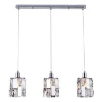 Подвесной светильник Eurosvet Scoppio 50101/3 хром