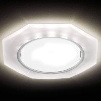 Встраиваемый светильник Ambrella Light GX53 LED G216 CH/WH