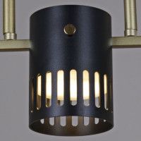 Потолочная люстра Reluce 06675-0.3-03 GD+BK GX53