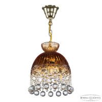Подвесной светильник Bohemia Ivele Crystal 5478/22 G Amber/M-1G Balls
