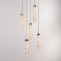 Подвесной светильник Delight Collection MD24030028-5A chrome/clear