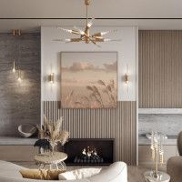 Настенный светильник Odeon Light L-vision Kolos 5449/4WL