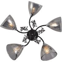 Потолочная люстра Reluce 01525-0.3-05 BK+CR