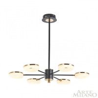 Люстра на штанге Arte Milano 277499/6 BK/GD