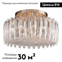 Потолочная люстра Delight Collection MD22027002 MX22027002-D85 gold