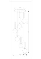 Подвесной светильник Moderli Violla V2031-1P