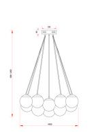 Подвесной светильник Freya Fiesta FR5231PL-19CH