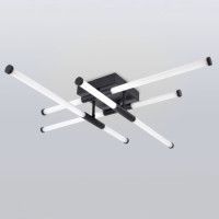 Потолочный светильник Эра Модерн Fliss CLL-1 72W 3K-6K RC BK